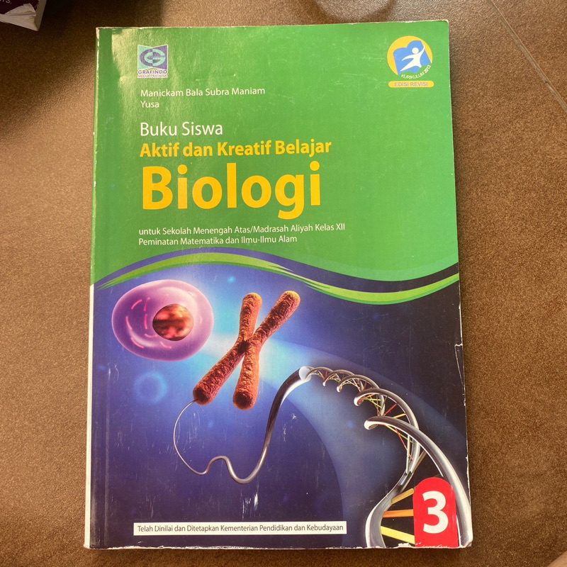 Jual BUKU BIOLOGI KELAS 12/XII BEKAS DIJUAL CEPAT | Shopee Indonesia