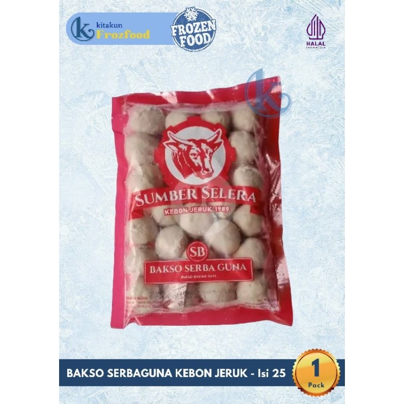 Jual Bakso Sumber Selera Kebon Jeruk Serbaguna Isi 25 Pcs Shopee