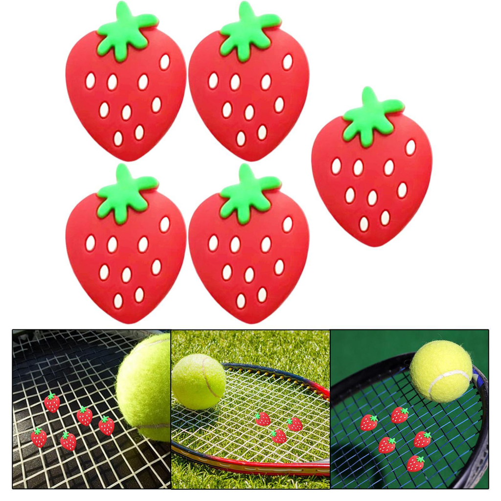 Jual Peredam Raket Tenis Strawberry Damp Dampener Tennis Anti Getar ...