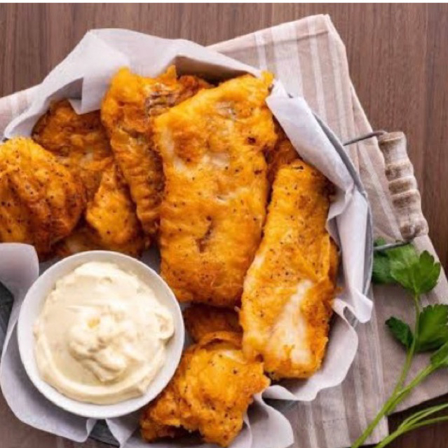 Jual BATTERED FISH Fish n chip ( DORY PREMIUM) 500 G Shopee Indonesia
