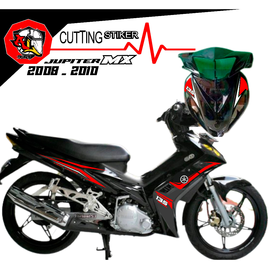 Jual STICKER CUTTING/SC.074A/STRIPING JUPITER MX OLD/JUPITER MX LAMA