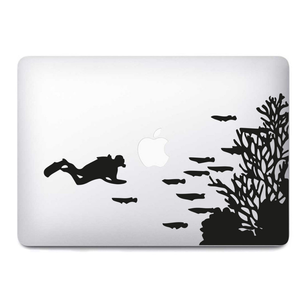 Jual Stiker Scuba Diving - Laptop Macbook Sticker | Shopee Indonesia