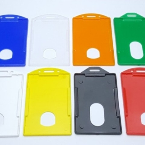 Jual Tempat ID Card Frame Casing ID Card Holder / Name Tag - Kuning ...