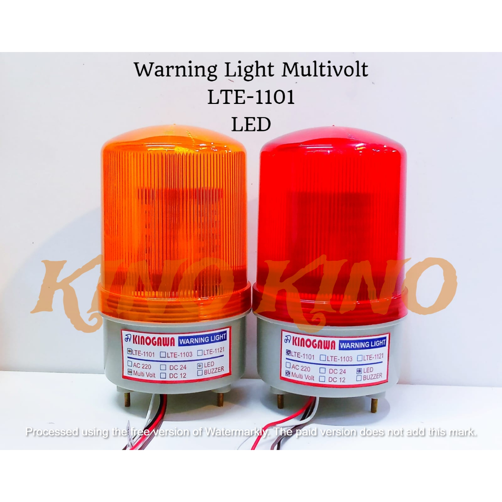 Jual Lampu Multi Volt LED 4inch - Warning Light - Lampu Proyek - Lampu