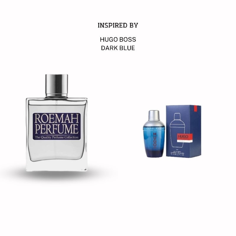 Jual PARFUM PRIA PEMIKAT WANITA INSPIRED HUGO BOSS DARK BLUE BY ROEMAH