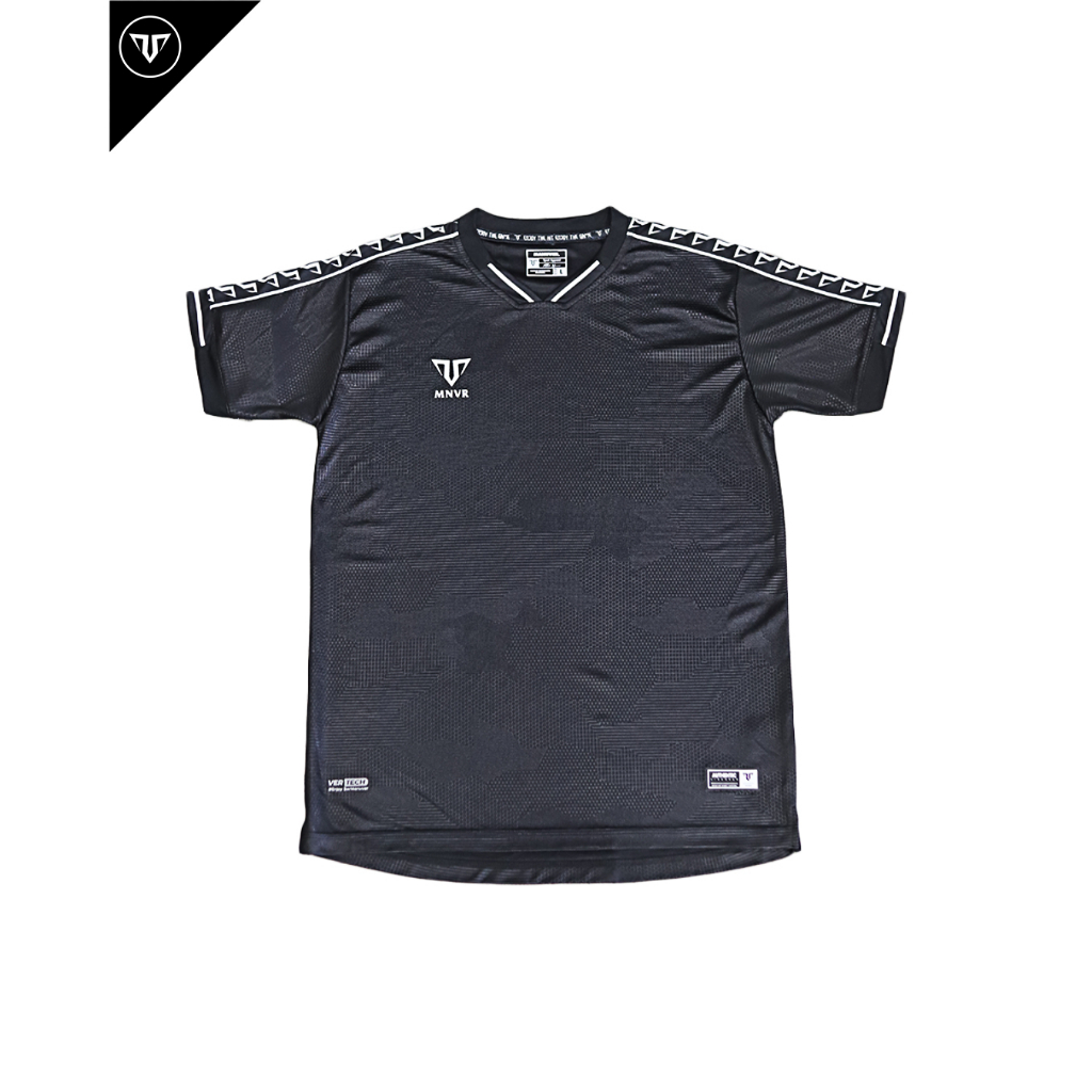 Jual JERSEY BASIC MANUVER BLACK AND WHITE 2023 | Shopee Indonesia