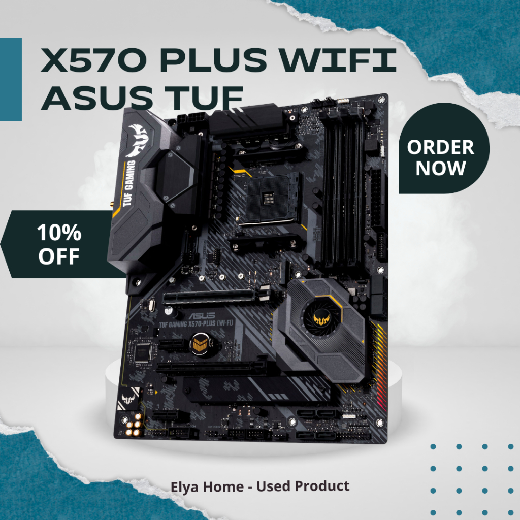 Jual Motherboard Asus Tuf X570 Plus Wifi Am4 AMD | Shopee Indonesia