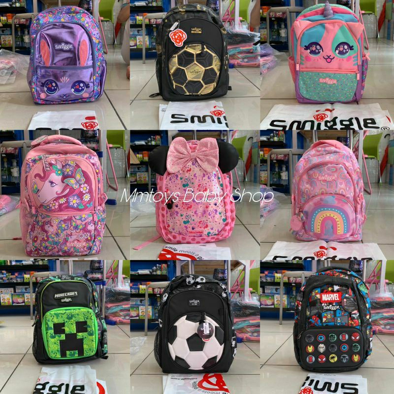 Jual Smiggle Bag Backpack Jnr Chtr Minions - IGL443824YLW di