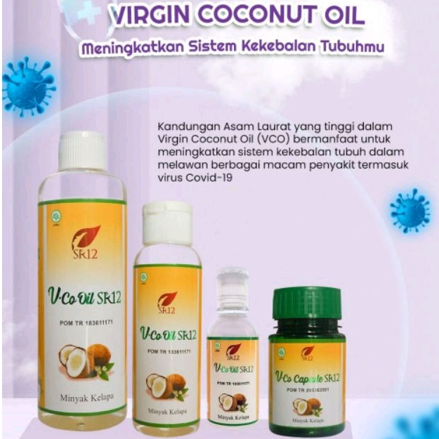 Jual Vco Minyak Kelapa Murni Sr Imun Booster Vico Virgin Coconut Oil Ml Ml Ml