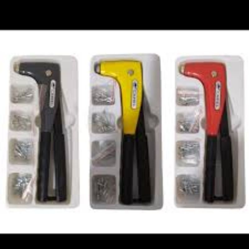 Jual TANG RIVET OTOMATIS SET CAMEL | Shopee Indonesia