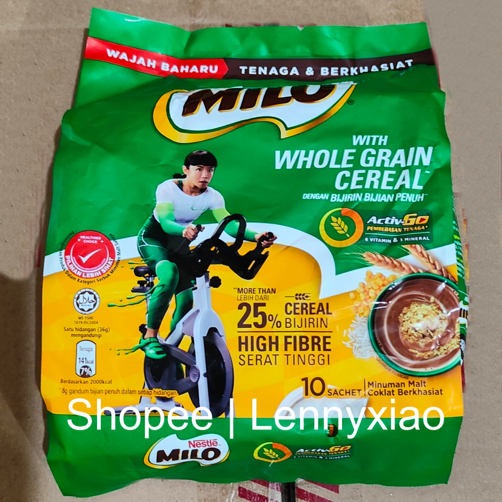 Jual MILO Whole Grain Cereal Malaysia Nestle Minuman Oat Gandum Malt