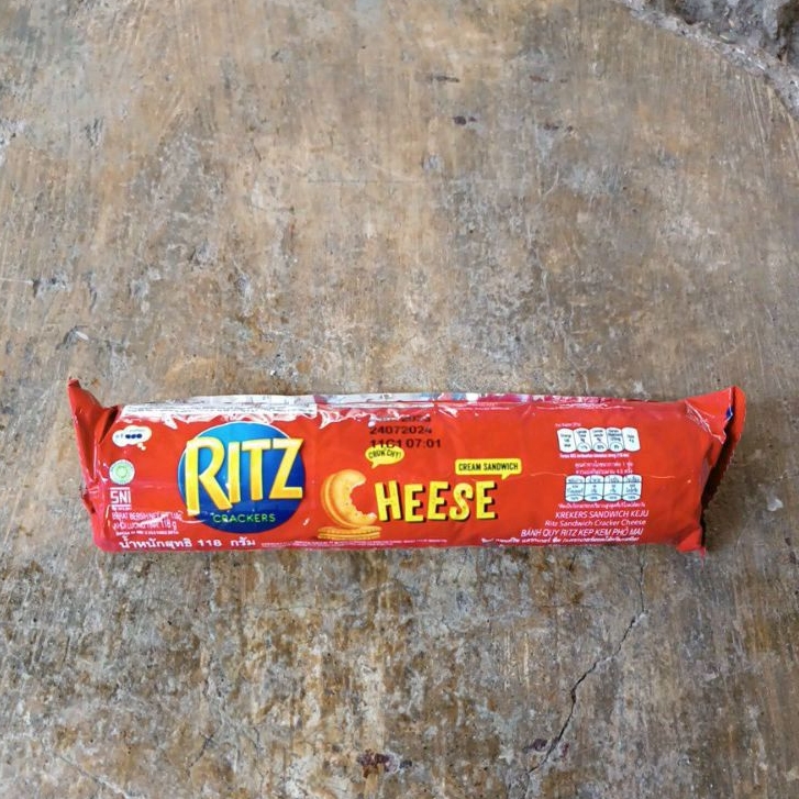 Jual Ritz Sandwich Cracker Keju Cheese Roll 118g 118gr 118 g gr ...