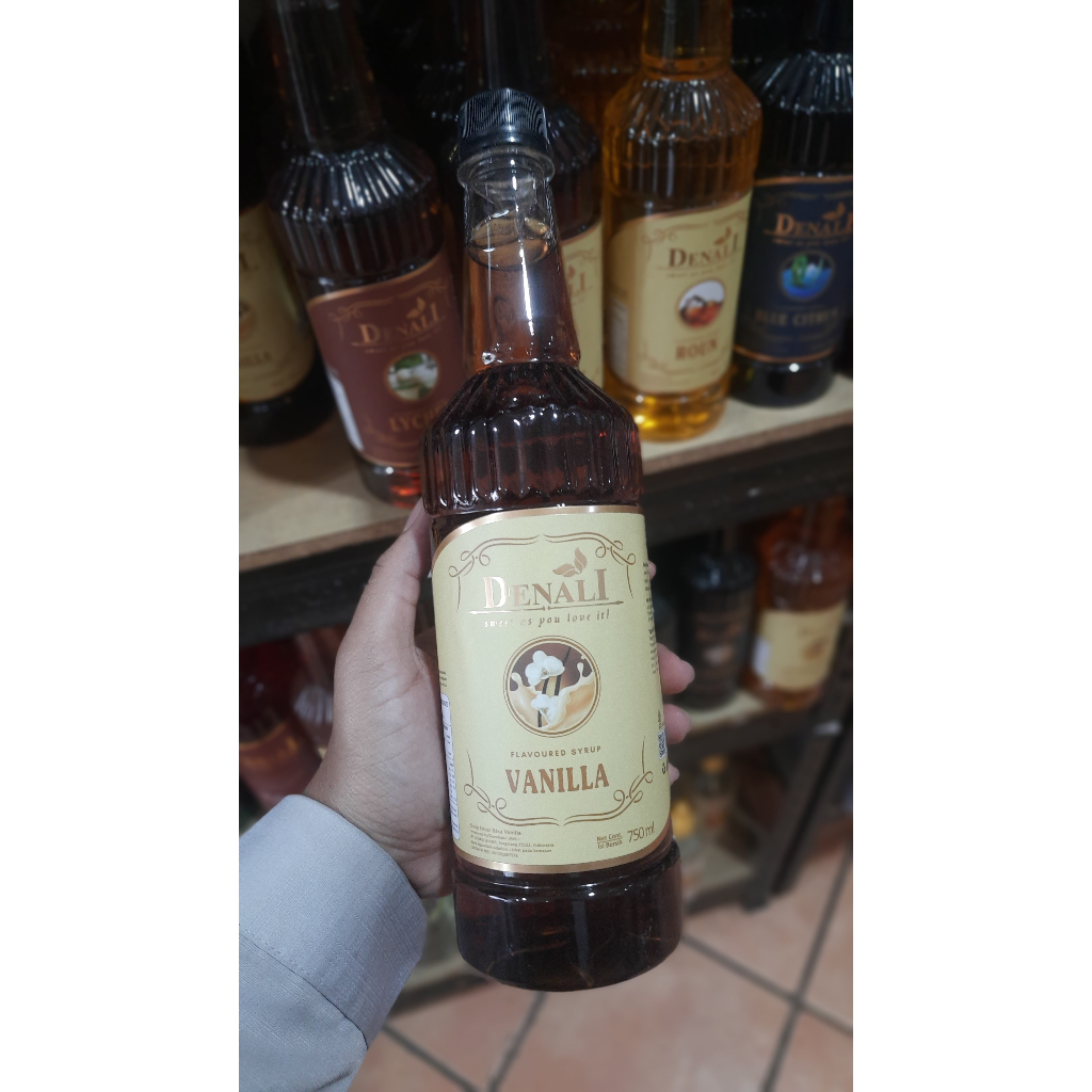 Jual DENALI VANILLA SYRUP 750ML Shopee Indonesia