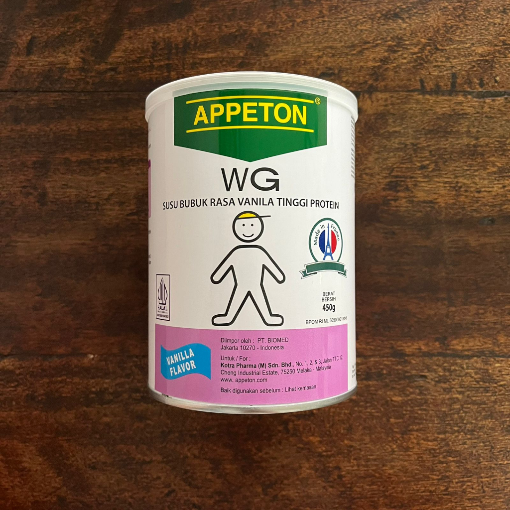 Jual Appeton Weight Gain Child Anak Rasa Vanilla 450g Shopee Indonesia