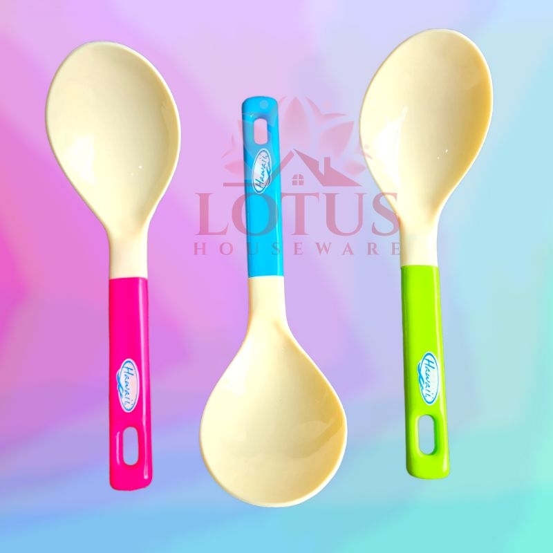 Jual spoon rice/ sendok nasi/ centong plastik hawaii bellino 5590 ...