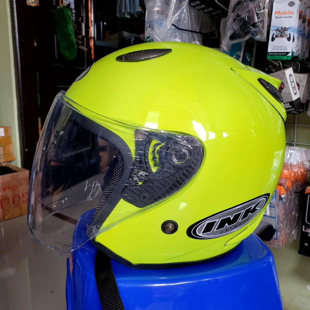 Jual Helm Sni Helm Motor Standart Keren Modis Helm Ink2nan Hijau ...