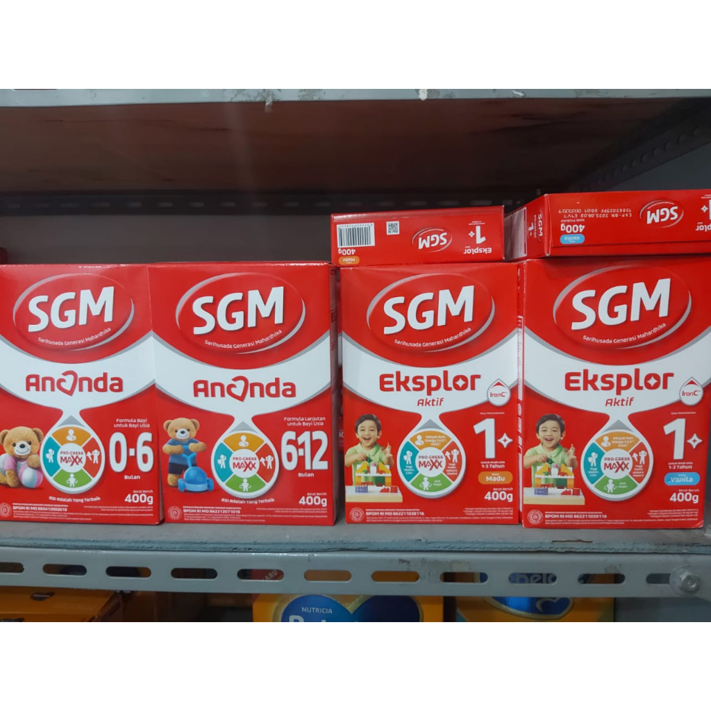 Jual SGM ANANDA 1/ ANANDA 1/ 1+ MADU / 1+ VANILA 400 GR | Shopee Indonesia
