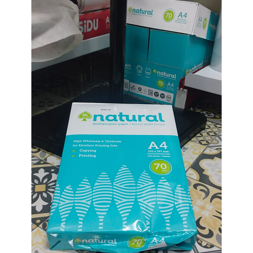 Jual Kertas HVS Natural A4 70 Gsm | Shopee Indonesia