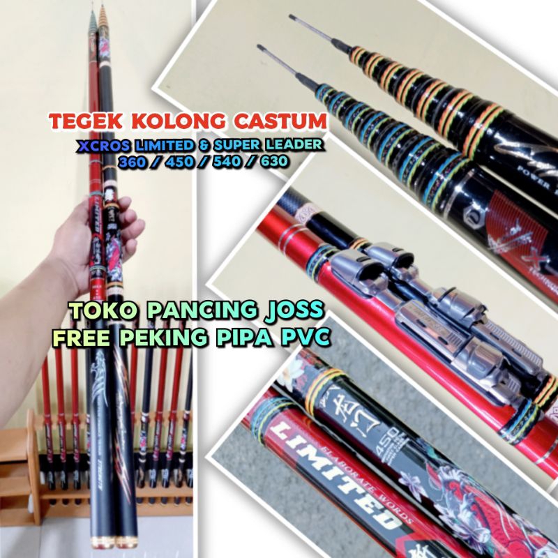 Jual Tegek Pancing Super Kuat Hitam Terbaru - Dec 2023