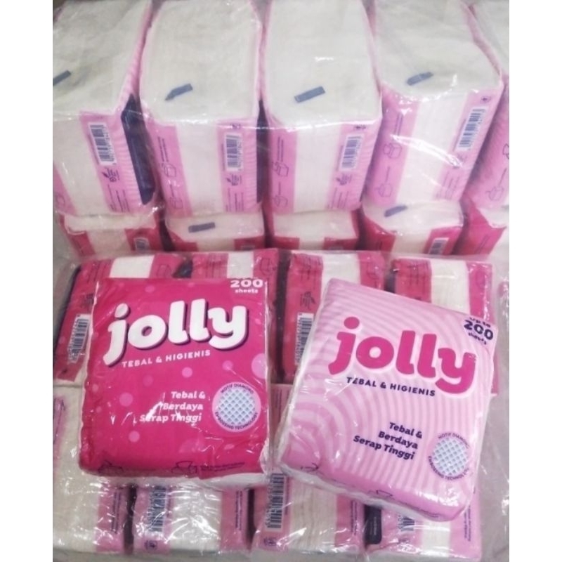 Jual Tissue Jolly Pop Up Sheet Ply Tissu Cafe Warung Makan Shopee Indonesia