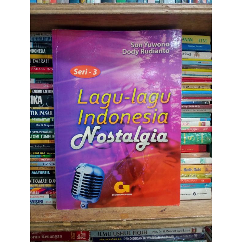 Jual Buku LAGU LAGU INDONESIA NOSTALGIA SERI-3 | Shopee Indonesia