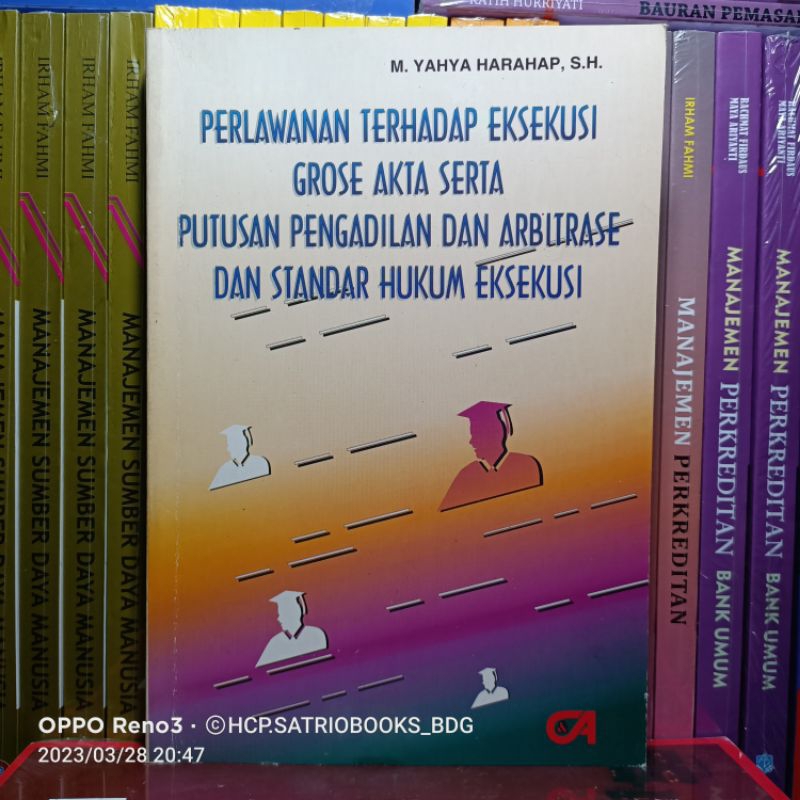 Jual BUKU PERLAWANAN TERHADAP EKSEKUSI GROSE AKTA SERTA PUTUSAN ...