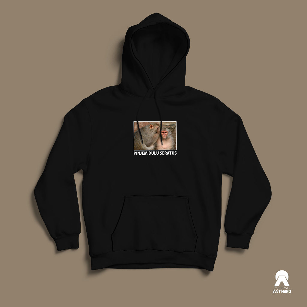 Jual Hoodie Pinjem Dulu Seratus Meme Shitpost Temen Ajg Kaos Baju 