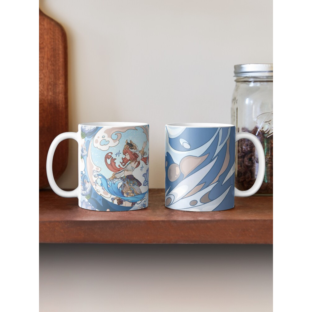Jual Genshin Impa ct Nilou Summertime Odyssey Event Art Coffee Mug ...