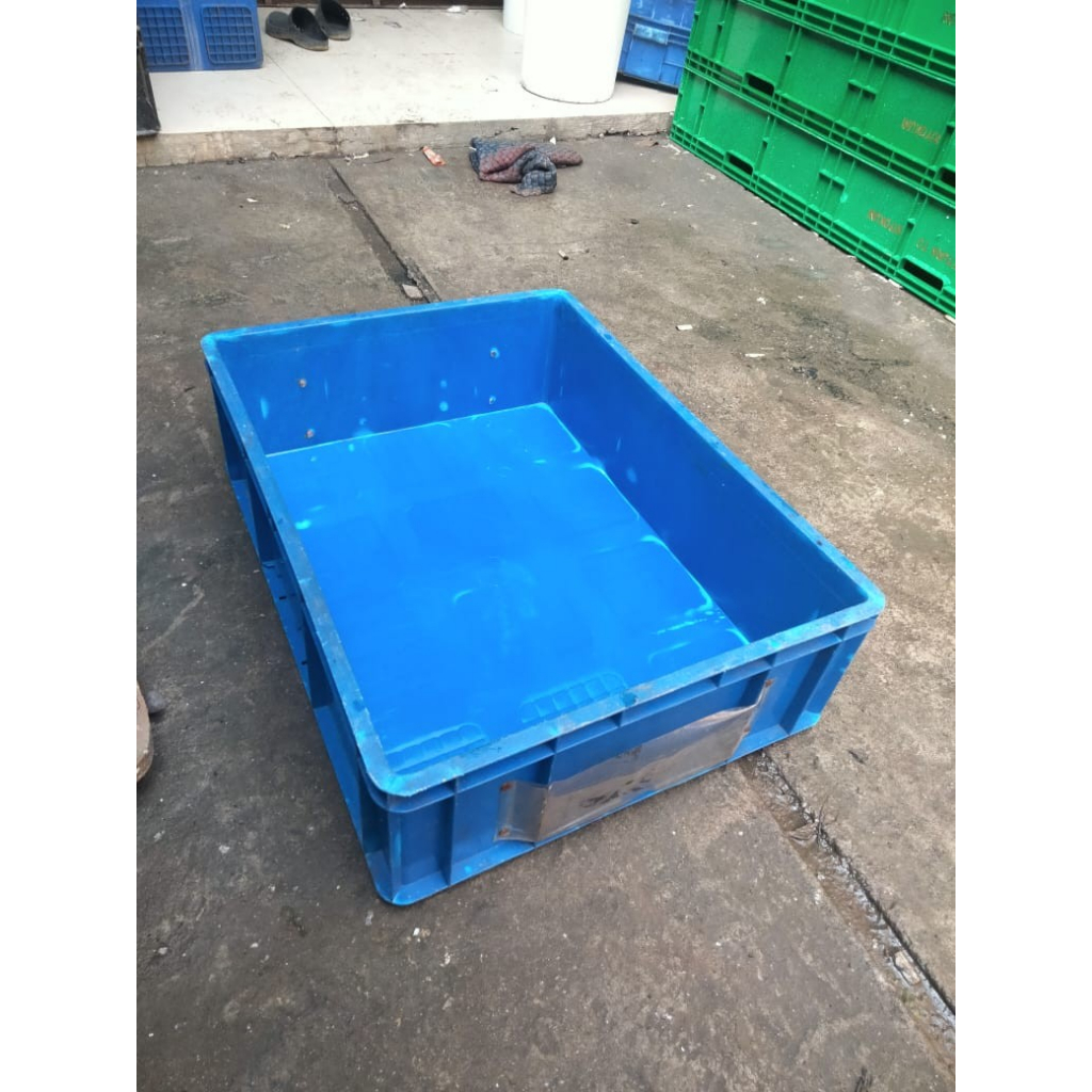Jual WARNA RANDOM Box rapat container plastik 6675/Bak container ...