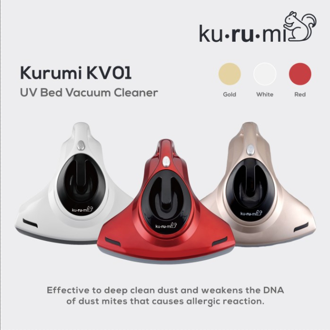 Jual KV 01 Kurumi UV Vacuum Cleaner Mesin Penghisap Debu dan Tungau