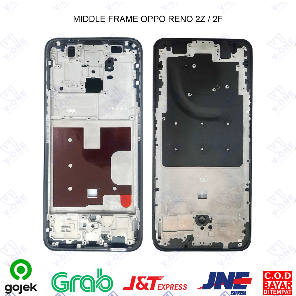 Jual TULANG TENGAH / MIDDLE FRAME / TATAKAN LCD OPPO RENO 2Z / 2F ...