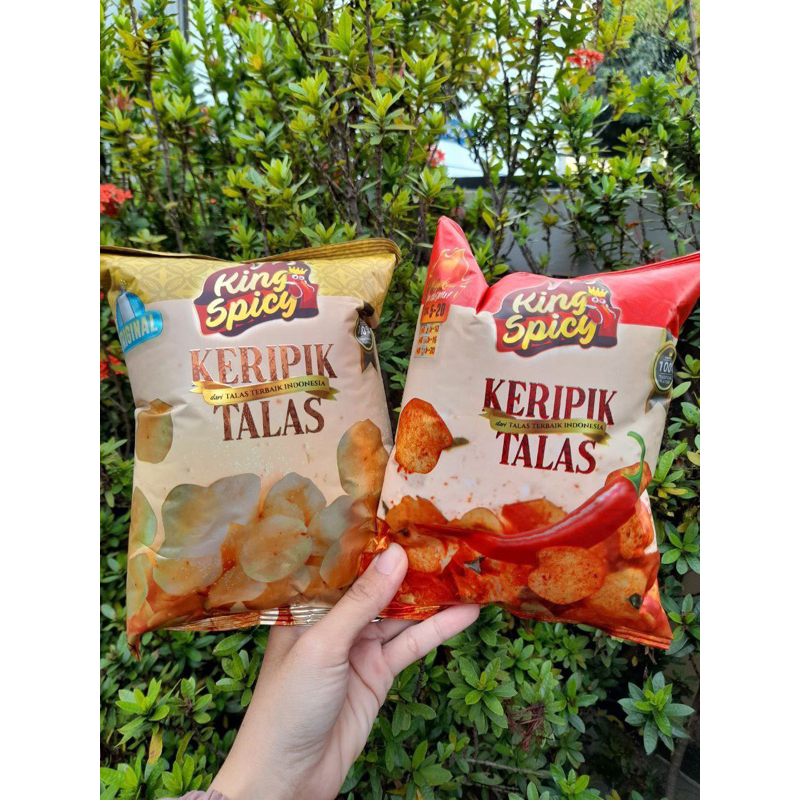 Jual King Talas Spicy Keripik Talas Shopee Indonesia