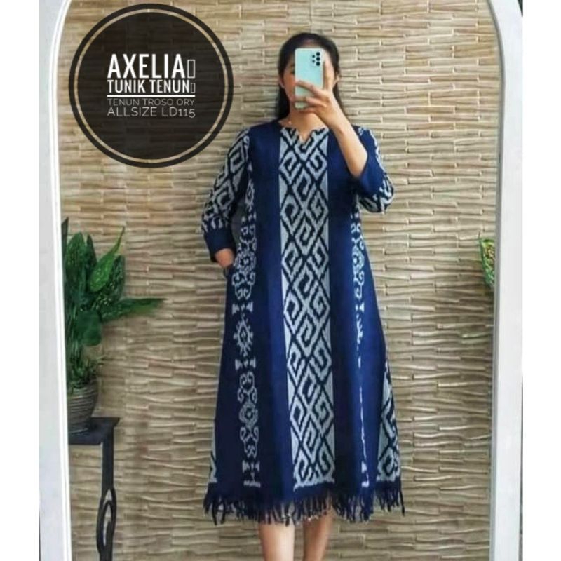 Jual Axelia Tunik Tenun Troso Shopee Indonesia