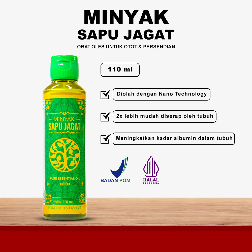 Jual Minyak Sapu Jagat Obat Oles Asam Urat Rematik Saraf Kejepit Stroke ...