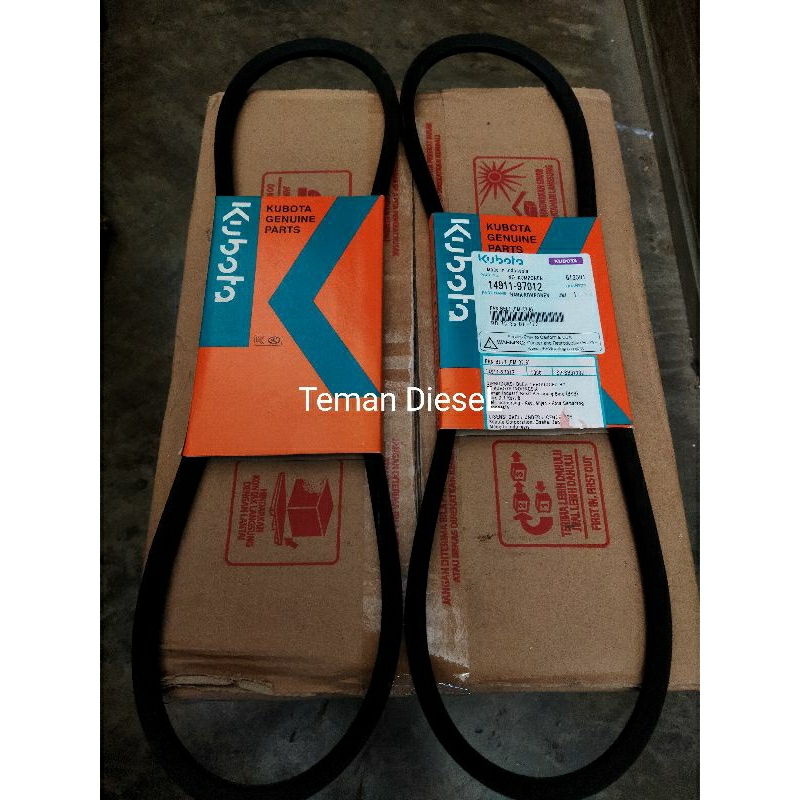 Jual Tali Kipas Fanbelt radiator Kubota RD85/ v-belt radiator Kubota ...