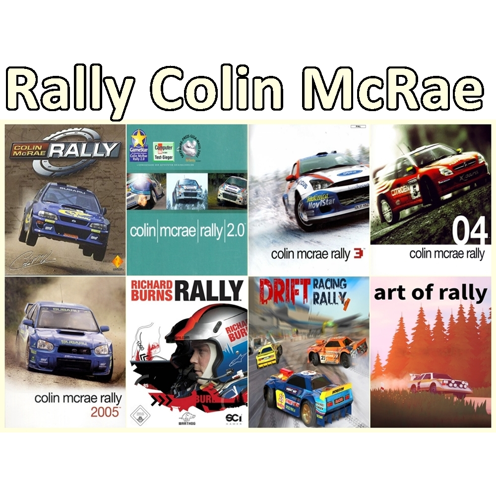 Jual Rally Colin McRae Game untuk Komputer PC Laptop KOLEKSI