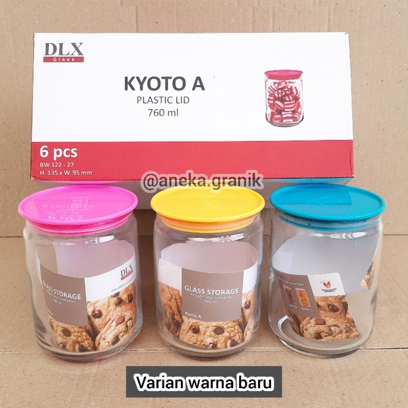 Jual Toples Kaca Dlx Citinova Kyoto A 760 Ml 25 Oz Kedap Udara Toples Beling Tutup Seal 7880