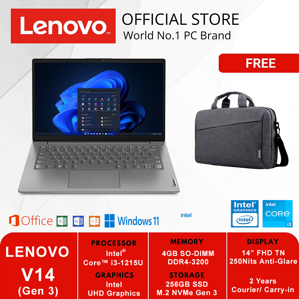 Jual Lenovo V G Iap Alid Iron Grey Core I U Gb Gb W Ohs Shopee Indonesia