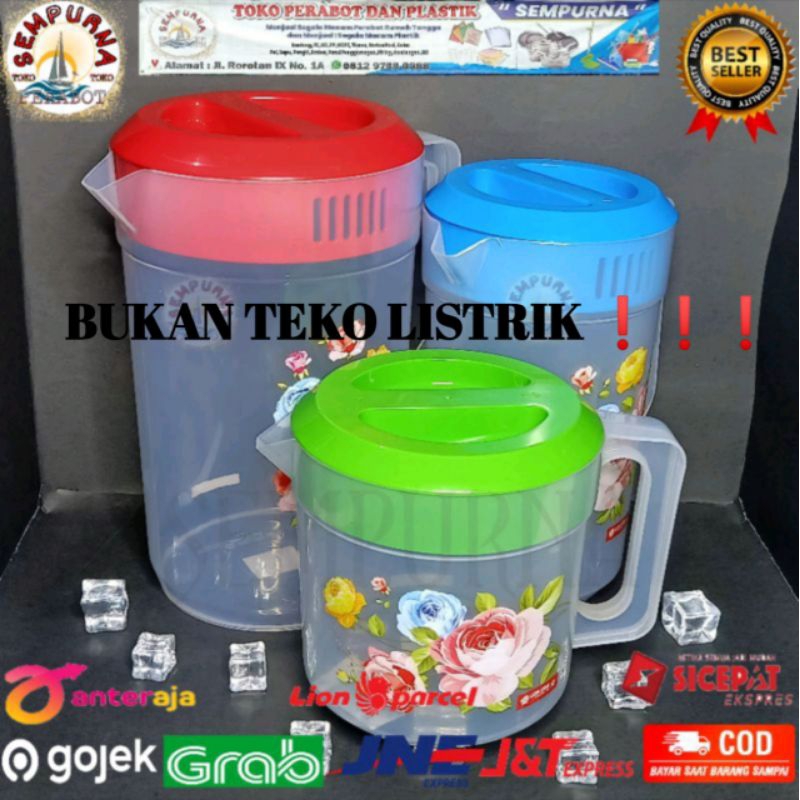 Jual Teko Air Plastik Lion Star Eskan K 3k 4k 23 Water Jug Shopee Indonesia 7644