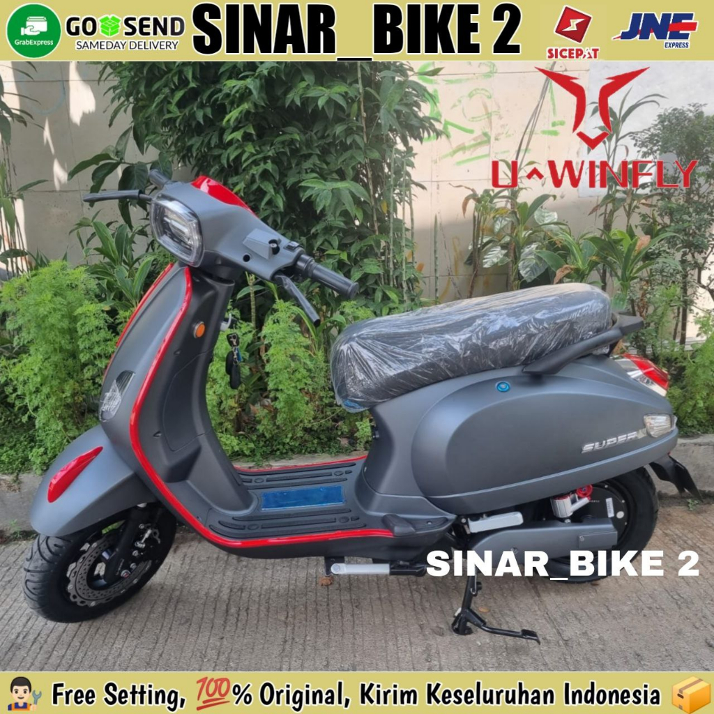 Jual Motor Listrik UWINFLY T3 PRO 1200 Watt Double Disc Brakes | Shopee