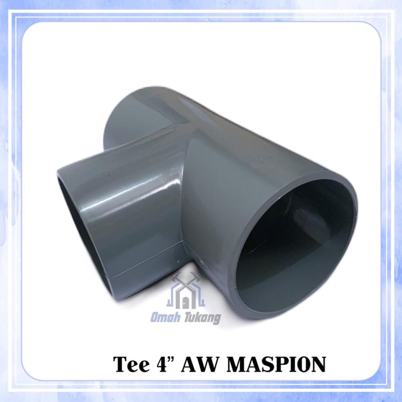 Jual TEE 4” inch MASPION AW atau LANGGENG / Tee 4” T 4” inch AW MASPION ...