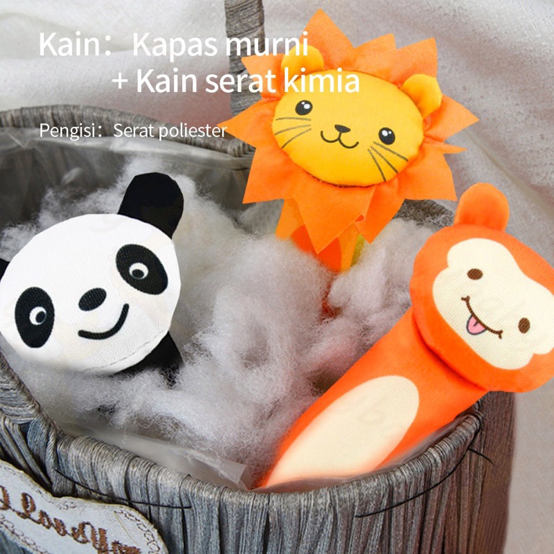 Jual LB Boneka Stick / Rattle stick mainan bayi tongkat genggam rattle ...