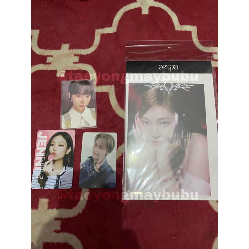 Jual [Ready] Photocard Winter Aespa SMCU, Yangyang Jawel Universe ...