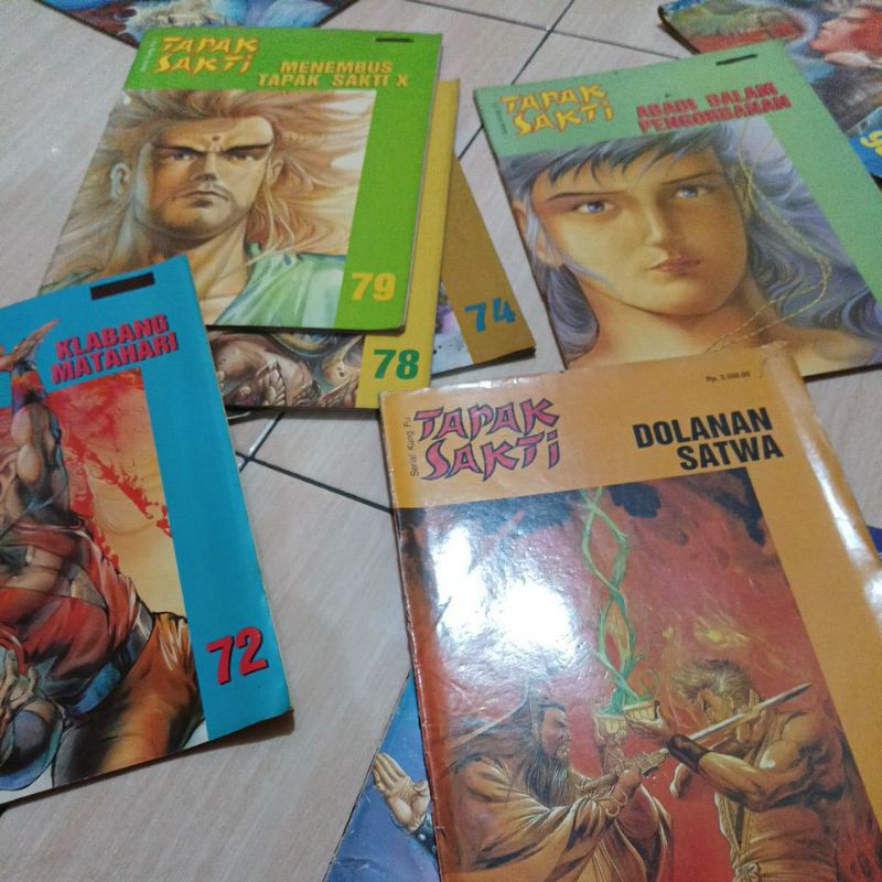 Jual Komik Tapak Sakti Serial Kung Fu Pedang Maha Dewa Original Shopee Indonesia 8694