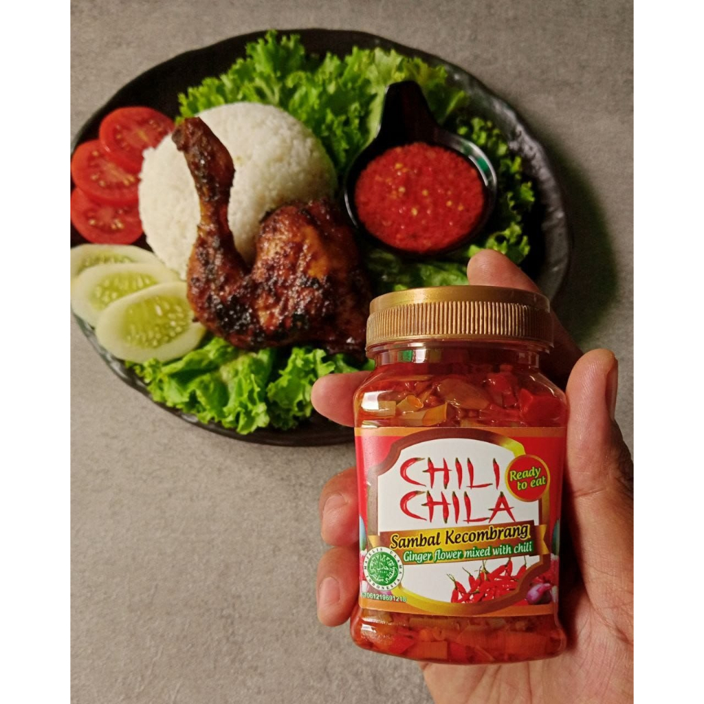 Jual Sambal Kecombrang Chili Chila 210 Gr Halal Shopee Indonesia