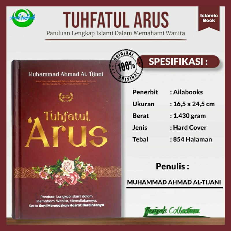 Jual Buku Tuhfatul Arus Panduan Lengkap Islami Dalam Memahami Wanita