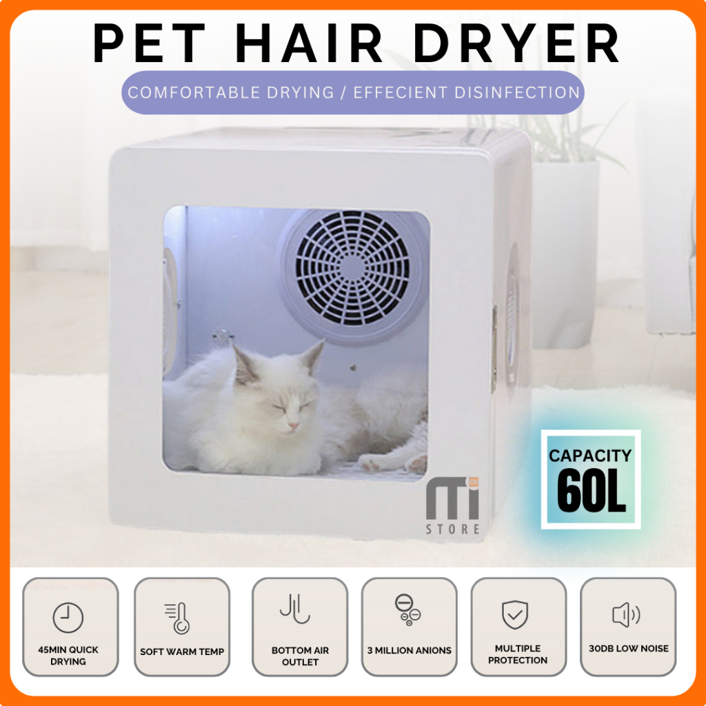 Jual Pet Hair Drying Box With UV Sterilization and Disinfecting