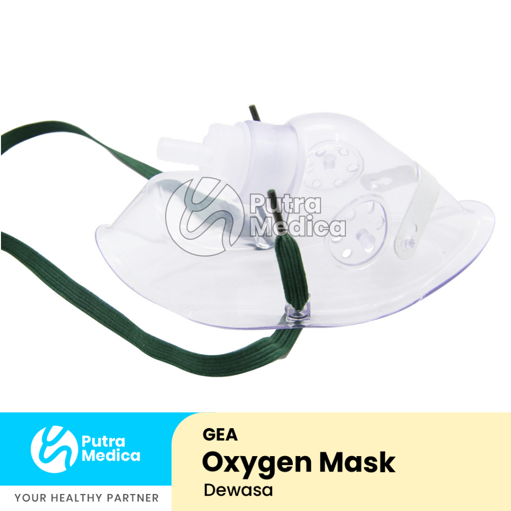 Jual Gea Masker Oksigen Size L / Oxygen Mask / Sungkup O2 | Shopee ...