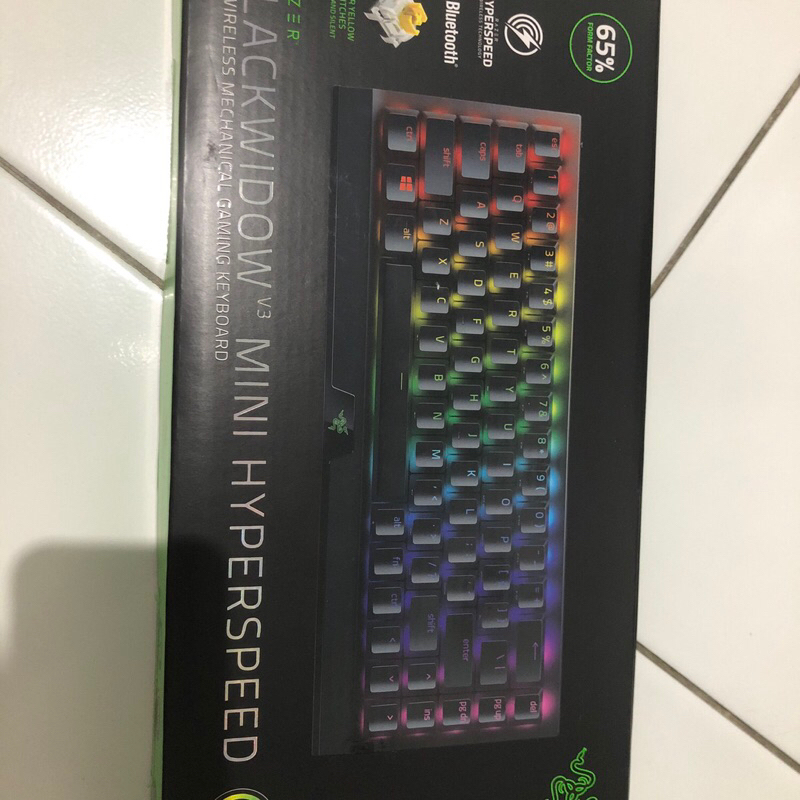 Jual Razer Blackwidow Mini Hyperspeed 65% Wireless Mechanical Gaming ...
