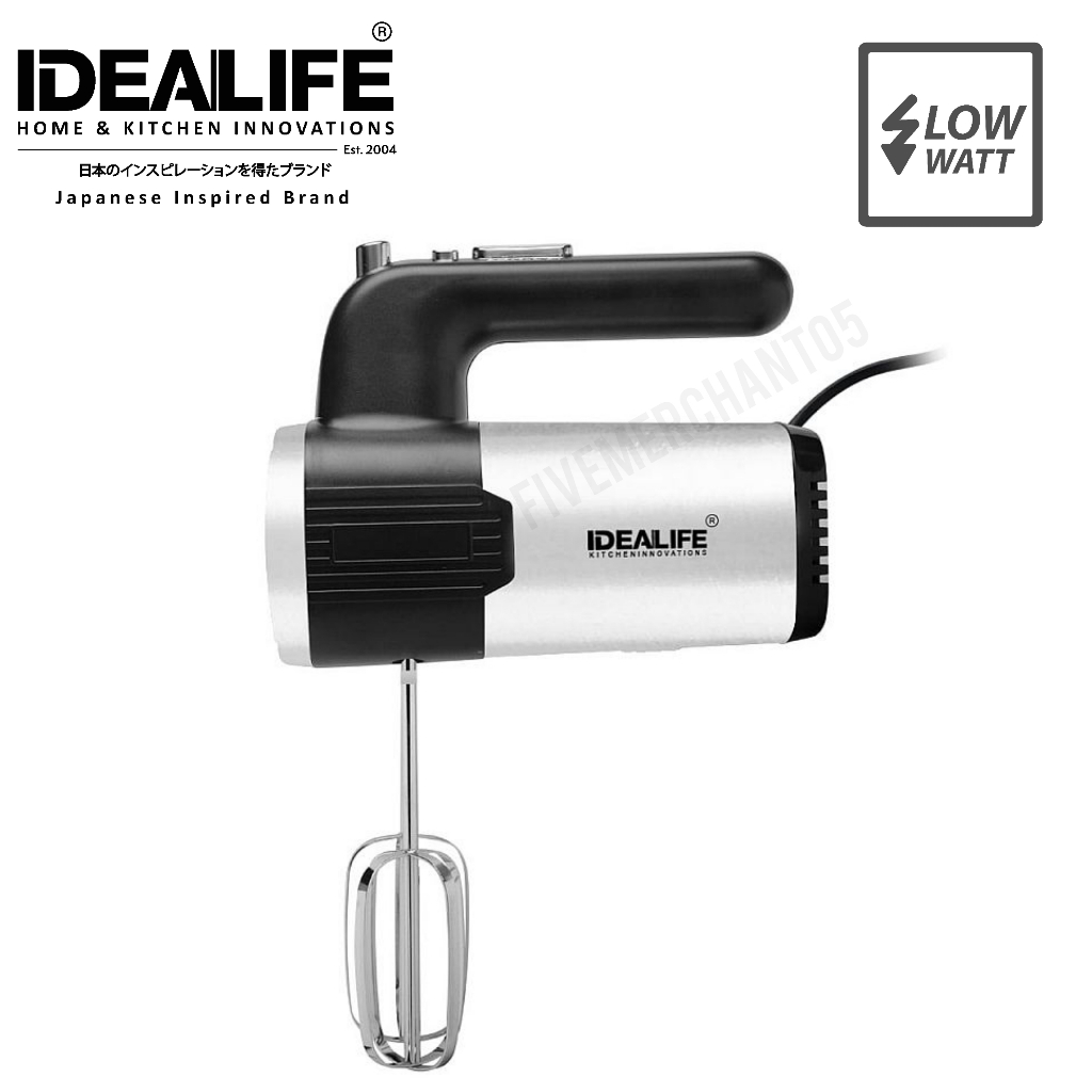 Jual Hand Mixer IDEALIFE IL 221B Mixer Tangan IL221 B Pengaduk Adonan